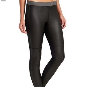 Athleta Darek Lam downtown leather leggings. 
🖤
